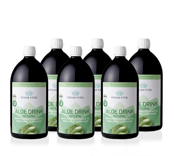 Aloe Drink Natural | Συσκευασία 6 τεμ. 